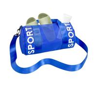 Children Travel Duffel - Sports Swimming Tote for Camping Overnight Use | Multifunctional Backpack with Comfortable Shoulder Strap, Large Capacity Bag for Gym Pool Travel, 30x17x17cm Blue Green