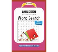 CHILDREN Word Search: Games / Freetime / Craft | All about childrens leisures, handcraft, painting and more .... | Easy readable | 55 Puzzles | ... and Teens | Format 6x9 inches | 110 pages