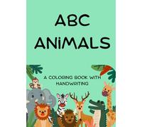 Children's ABC coloring book- Animals