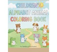 Children's Alphabet Animal Coloring Book