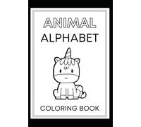 CHILDRENS ANIMAL ALPHABET COLOURNG BOOK