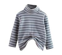 Children's Base Layer Comfortable Clothes Spring Otoño Invierno Boys Girls Long Sleeved T Shirt Niñas Camiseta Ratón, azul, 6-12 meses