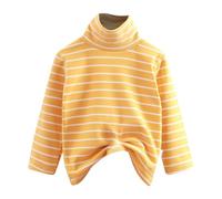 Children's Base Layer Comfortable Clothes Spring Otoño Invierno Boys Girls Long Sleeved T Shirt Niñas Camiseta Ratón, amarillo, 5-6 años
