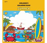 Children's Coloring Book: Summer