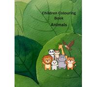 childrens colouring book: Animals