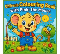Children's colouring book featuring Pinki the Mouse (Pinki die Maus)