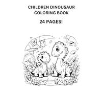 Children's Dinosaur Colouring Book
