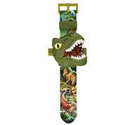 Children's Dinosaur Watch - Early Learning Dinosaur Toy For Kids | PVC And Silicone With Projection Electronic Feature, Ideal For Boys And Girls, Christmas, Holidays, Home, Travel, Camping Activities
