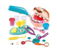 Children's Educational Colored Clay, Small Dentist Play House Plasticine Tooth Extrac