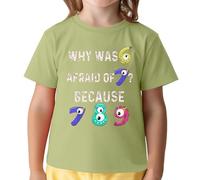 Children's Humor Math Pun T Shirt 6 7 8 Joke Short Sleeve Top Pines de Solapa, Jn, 3-4 años