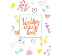 Children's kids wedding activity book - puzzles, colouring in, games
