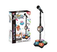 Children's Microphone Set - 39.37 Inch Adjustable Microphone Stand