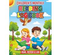 Children's Monthly Reading Book Log