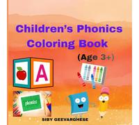 Children's Phonics colouring book (Age 3 +)