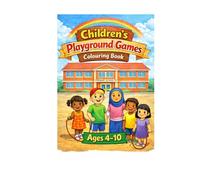 Children's Playground Games Colouring Book
