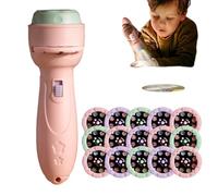 Children's Projection Torch, Fun Patterned Flashlight, Cognitive Skill Builder, Creative Projection Toy, Portable Night Light, Colorful Entertainment | for Preschool Kids Parties Travel