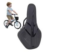 Children's Soft Waterproof PU Bike Saddle with Thick Padding | 9.4x5.7 Inch Comfort Seat | Kids Mountain Road Bicycle Cushion | Extra Cushioned Anti-Slip Cycling Base