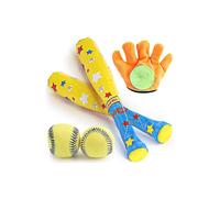 Children's Sports Toys Baseball Set Fitness Ball Toys Protective Baseball Gloves