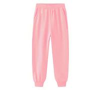 Children's Sweatpants Solid Color Summer and Spring Casual Pants for Boys and Girls Medium Children Boys Black Pants Thermojeans, Rosa., 12-18 meses