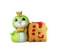 Children's toys Golden Snake Flower Arrangement Small Ornament New Year Of The Snake Crafts Home Decoration Snake Treasure Toys