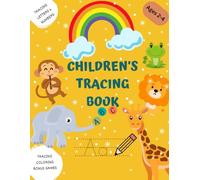 Children's Tracing Book: Tracing Letters & Numbers