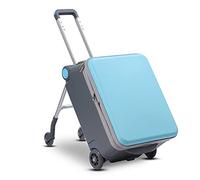 Children's Trolley Can Ride Kid's Ride-On Suitcase in-Flight Bed - Help Your Child Relax Sleep on The Plane -Best for Ages 3-7 Blue (Blue)