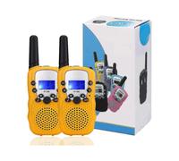 Children's Walkie Talkie Small Walkie Talkie Mini Children's Walkie Talkie Children's Portable Walkie Talkie Yellow A