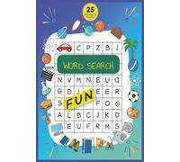 Children's Word Search Puzzle Book: Word Searches for Children with Easy to Read Print about a variety of themes | 50 pages | 25 Puzzles including ... gift for Holidays, Vacation and Free Times