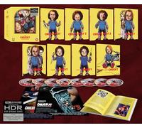 Child's Play Collection - All-Region UHD Boxset but the Blu-Rays for the first 'Child's Play' film & documentary 'Living with Chucky' are Region B [USA] [Blu-ray]