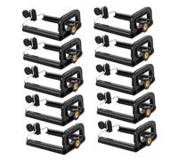 CHILDWEET 10 Piezas Unidades Soporte para Móvil U Clip para Selfie Stick y Portátil Compatible con Varios para y Actividades al Aire