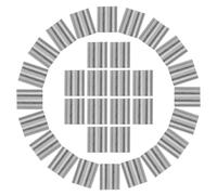 CHILDWEET 100 Piezas Abrazaderas de Alambre de Aluminio Doble Orificio para Cables de Acero, Diseño Seguro y Multifuncional para Conectar y Asegurar Cables