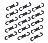 CHILDWEET 100 piezas Ganchos para Funda de Asiento de Coche de Plástico Duradero Diseño Antideslizante para Fundas Parasoles y Cubiertas de Nieve Accesorios Interiores para Vehículos Fácil