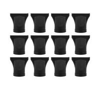 CHILDWEET 12 Boquillas Negras de PC para Secador de Pelo de 4.35-4.5cm, Accesorio Profesional para Peluquería que Concentra y Dispersa el Flujo de Aire
