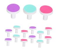 CHILDWEET 18 Piezas Accesorios Recambios para Eléctrica de Uñas de Niña Almohadillas Pulidoras Suaves para Cuidado Seguro de Uñas Infantiles Compatibles con Molinillos