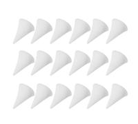CHILDWEET 18 Piezas Soporte Previene Grietas y Marcas Base Cocción de Óxido de Aluminio Blanco Cónico Refractario para Horno de Cerámica en Hornos de Alfarería