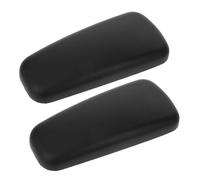 CHILDWEET 2 Piezas rodilleras de coche comodidad Ergonómico acolchado apoyo conductor auto alto almohadillas pasajero Poliuretano Negro