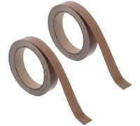 CHILDWEET 2 Rollos Cinta Adhesiva para Bordes de Muebles Acabado Realista de Veta de Madera, Material Pvc, Decorativa y Reparadora para Gabinetes y Superficies Envejecidas, 2 Rollos