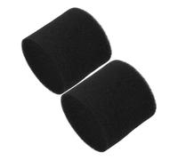 CHILDWEET 2 Tapones de Esponja para Conducto de Graves Diámetro 42×65 MM Bloqueador de Puerto de Altavoz Negro Reducción de Ruido y Mejora de Graves para Altavoces Domésticos Coche