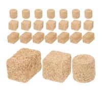 CHILDWEET 24 Piezas de Mini Decoración de Heno de Madera Diseño Realista para Casa de Muñecas y Decoración del Hogar, Finamente Elaboradas y Combinables Libremente