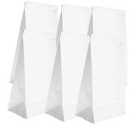 CHILDWEET 25pcs Bolsa de vómito de Viaje náuseas vómitos Bolsas de Hospital Coche portátil Papel de Embalaje Gafas Bolsas Emesis Bolsa médica Vuelo Cubo vómito avión niño