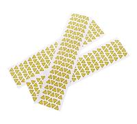 CHILDWEET 3 Hojas Etiqueta Adhesiva Antichoque Eléctrico Triángulo Amarillo Adhesivo Fuerte para Equipos Eléctricos Pegatinas Precaución Voltaje Señal de Advertencia para Hogares Oficinas y