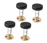 CHILDWEET 4 Piezas De Anclaje De Cabecera Puerta De Marco De Cama Fijador De Cabecera Ajustable Cabeceros Soporte Antihuellas Topes De Cabecera Para Hardware De Pared Herramienta De