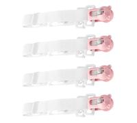 CHILDWEET 4 Uds Soporte De Edredón Edredón para Niños Sábanas Ajustables Sábanas para Niños Funda Nórdica Abrazaderas Fijadores De Edredón Pinzas para Edredón Pinzas para Sábanas Pinzas