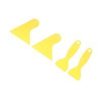 CHILDWEET 4piezas Squeegee De Vinilo Para Automóviles Scraper De Plástico Resistente Para Aplicación De Películas Adhesivos y Calcomanías Ventanas y Superficies De Vehículos