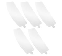 CHILDWEET 5 Piezas de Lentes de Reemplazo para Parasol de Arenado, Protección Transparente de Pvc de 0,5mm, Mejora Visibilidad para Entornos de Construcción Naval y Metalurgia