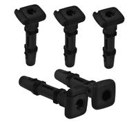 CHILDWEET 5piezas Guías De Inserción Para Cabezal De Asiento Tubos De Plástico Ajustables Para Soporte De Cabezal Coches Accesorios De Mantenimiento Para Asientos Frontales