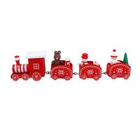 CHILDWEET Adorno De Navidad De Forma De Tren Decoración De Escritorio para Fiesta Navideña Infantil De Navidad Adorno Festivo para Mesa y Decoración del Hogar
