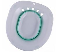 CHILDWEET Bidé Plegable para Mujer Blanco Diseño Antidesbordamiento y Gancho, Adecuado para Limpieza Diaria y Cuidado Posnatal en Adultos y Embarazadas