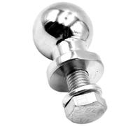 CHILDWEET Bola de Enganche y Fabricación de Precisión Conexión Resistente de Metal Plata M22x50mm para Remolque para Vehículos Todoterreno y Remolques