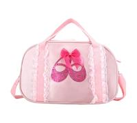 CHILDWEET Bolso de Ballet de Moda Correa Ancha y Cremallera | Oxford Cloth, Uso a Mano Hombro, para Zapatillas y Cajas de Merienda, Gimnasio y Posclase